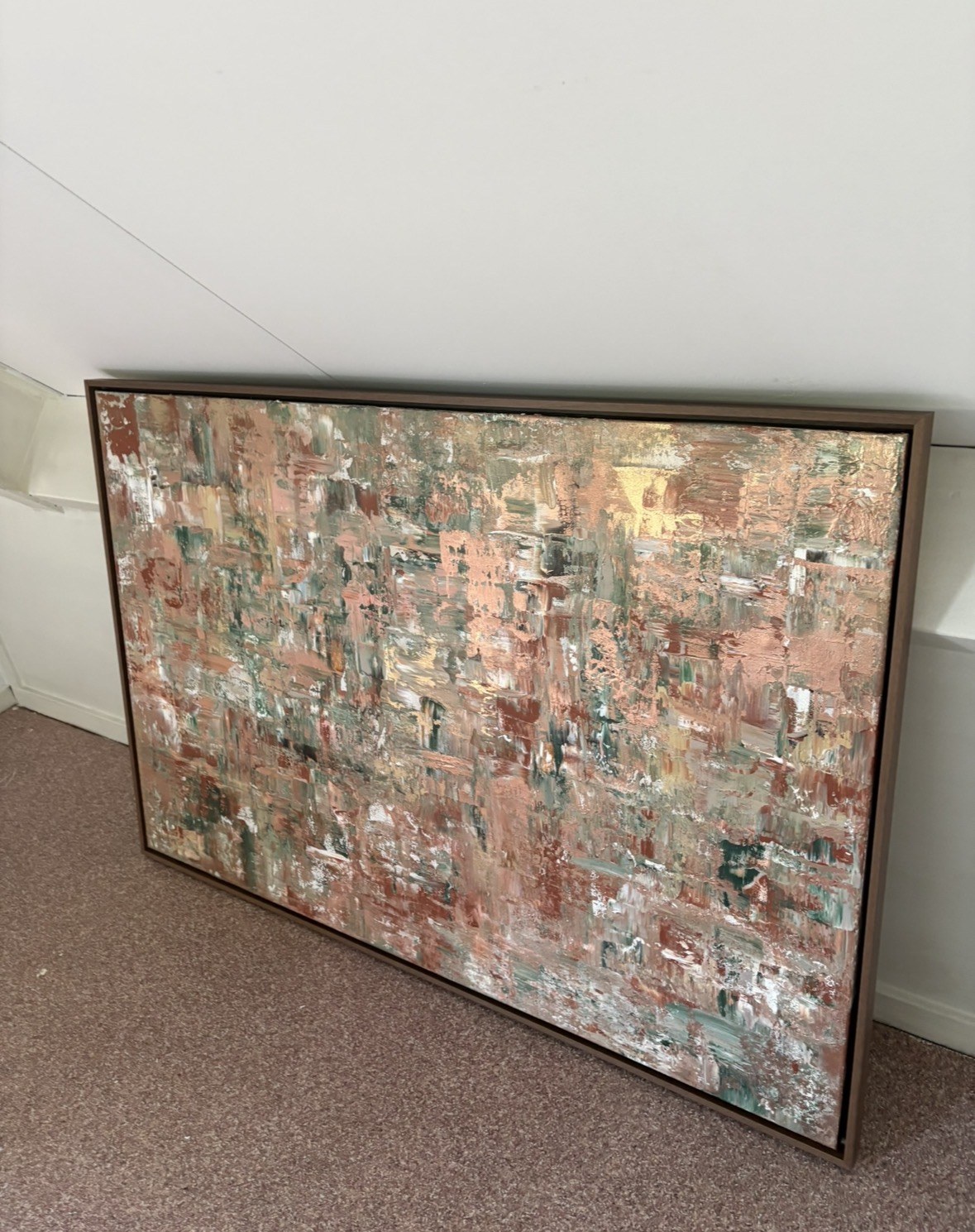 Gemälde von Jessie Dechering im Interieur eines Kunden
